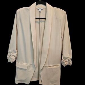 Bar III Cream Women's Blazer